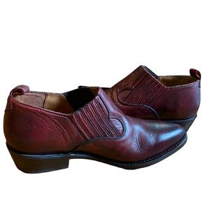 NEW Frye Billy Shootie burnt red leather booties size 7M